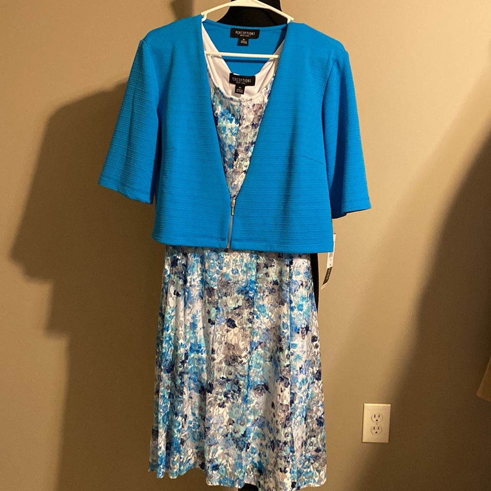 NWT Perceptions New York lace dress size XL